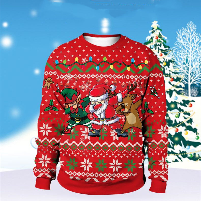 Unisex Digital Print Christmas Sweater