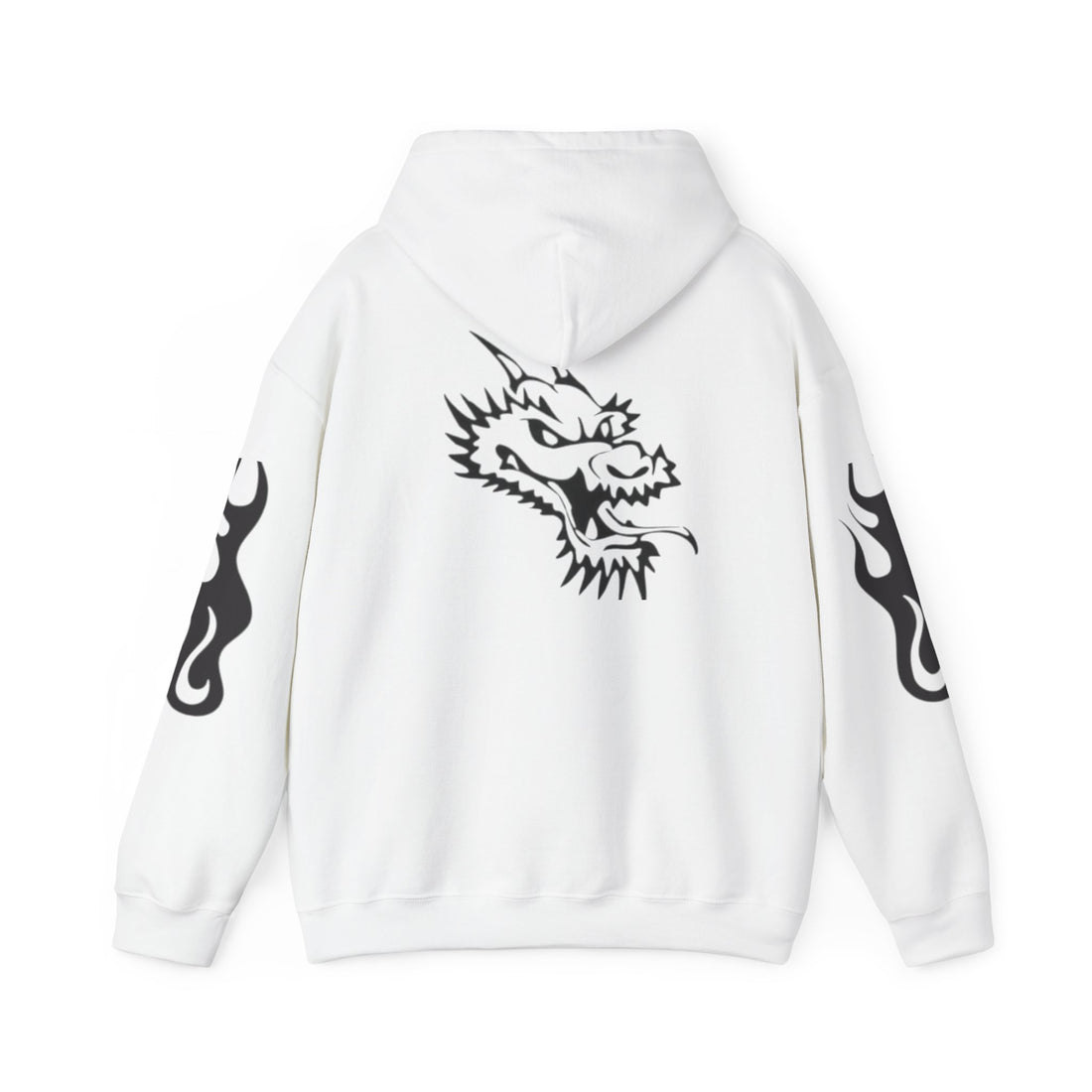 Dragon Hooded Sweatshirt Unisex Cozy Apparel