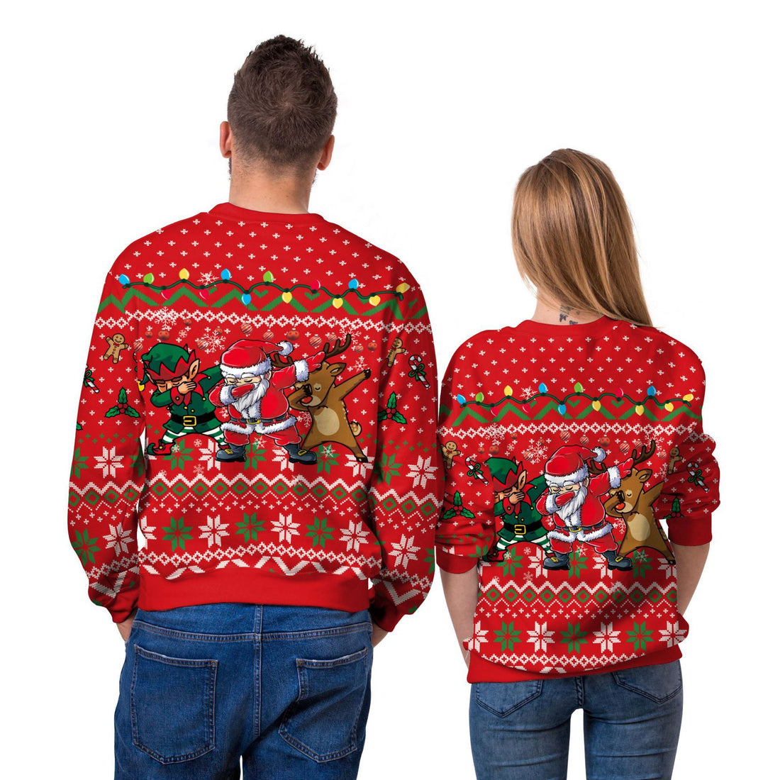 Unisex Digital Print Christmas Sweater