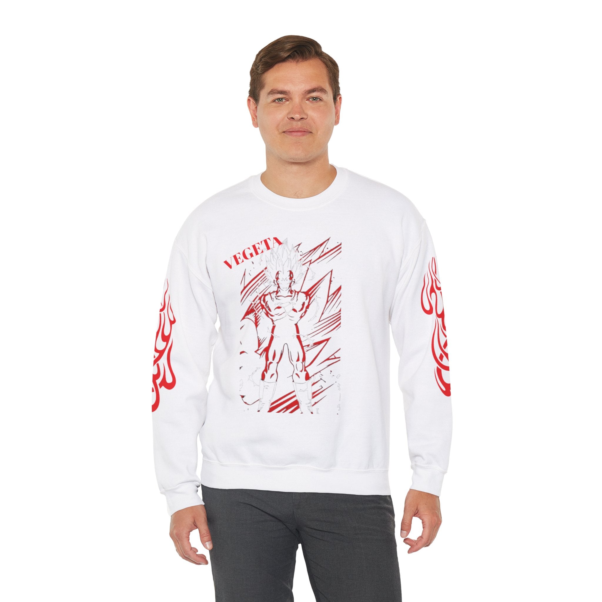 Vegeta Vibes Unisex Crewneck Sweatshirt